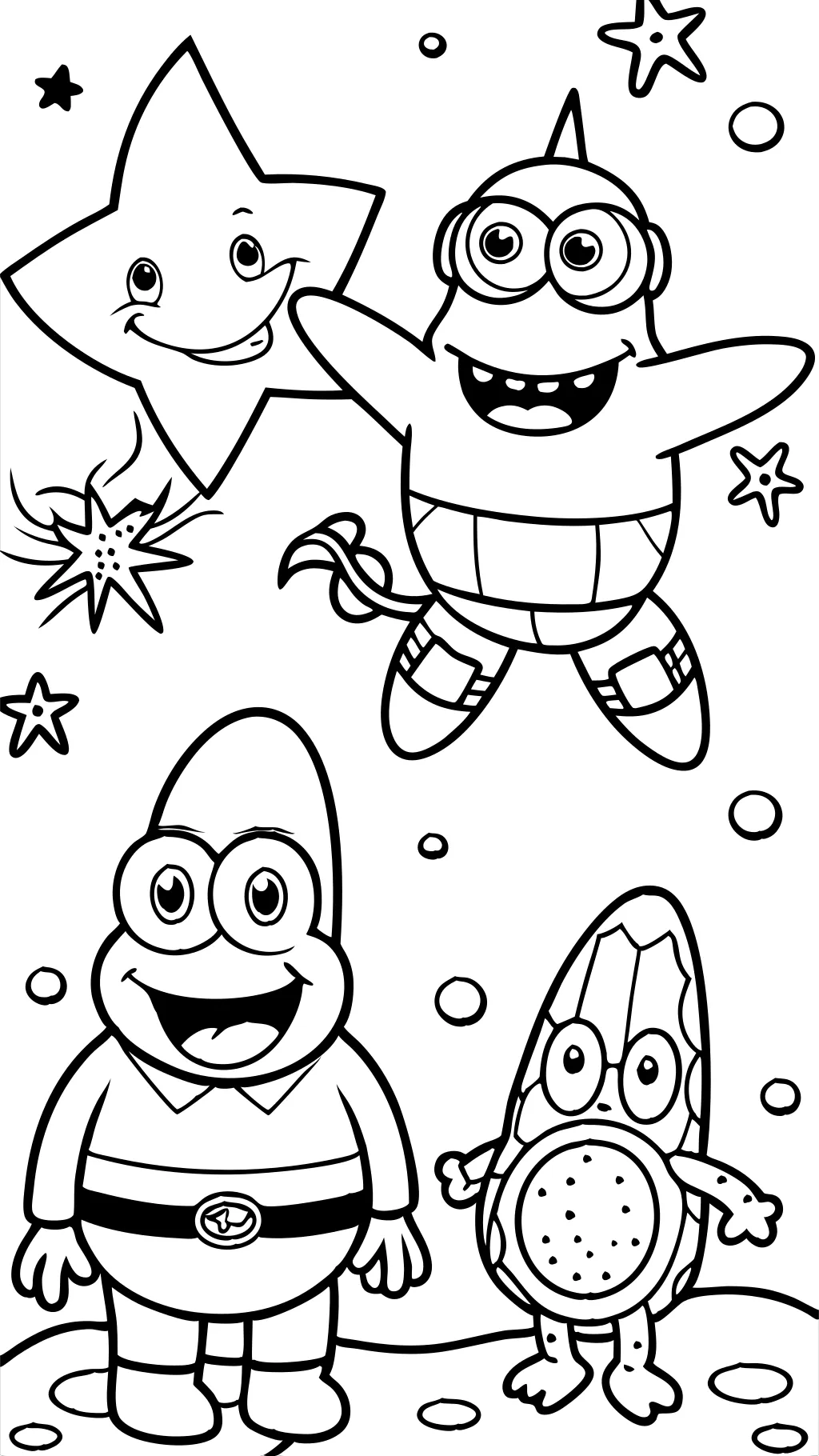 coloriage nickelodeon